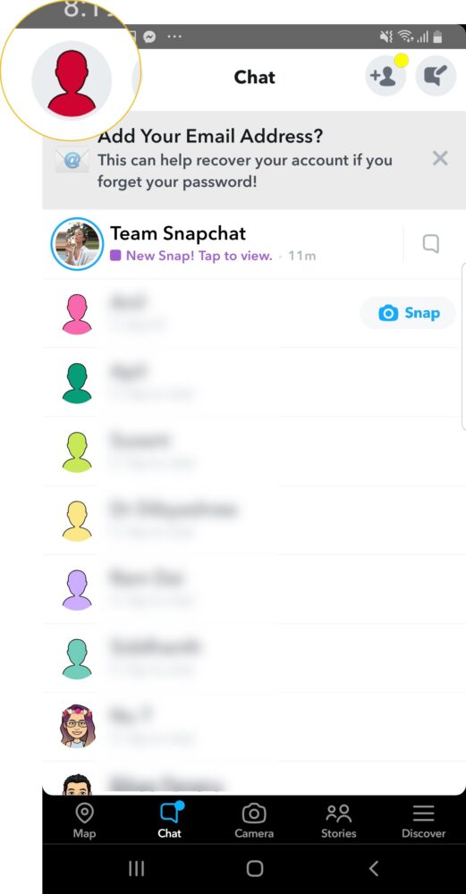 Snapchat Profile Icon