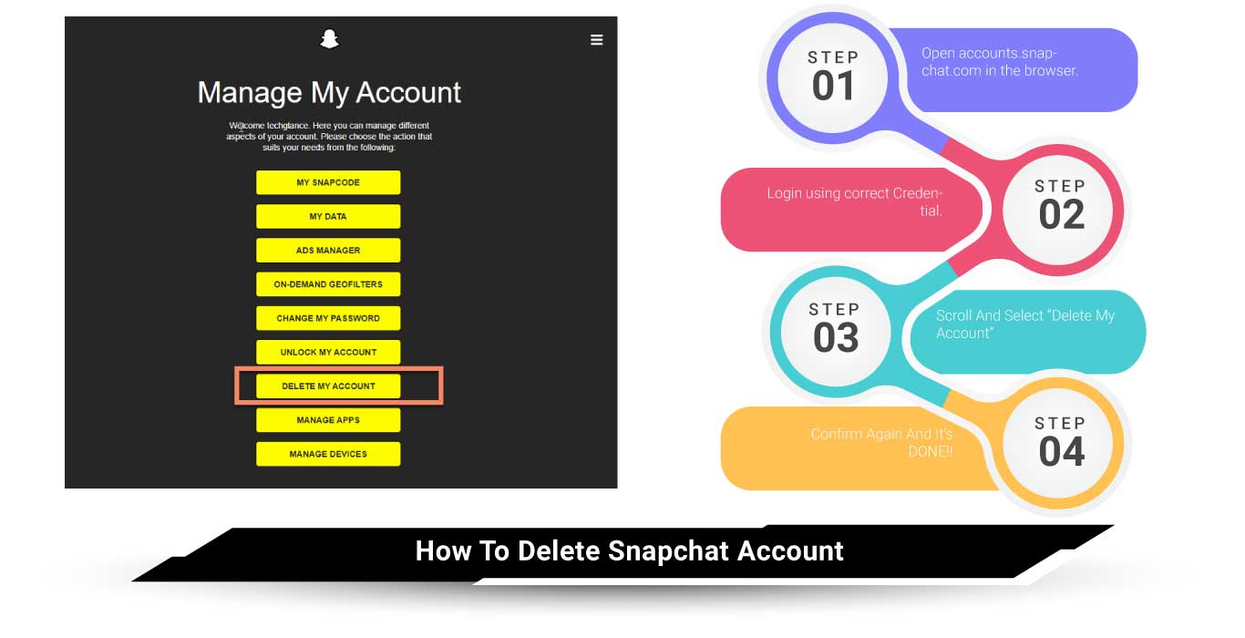 How To Delete Snapchat Account in 2021? Step By Step