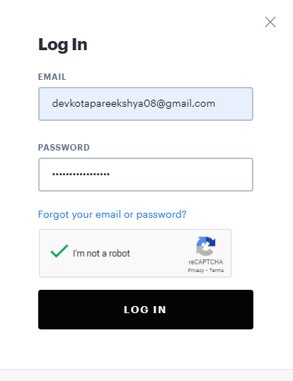 Hulu login on phone 2