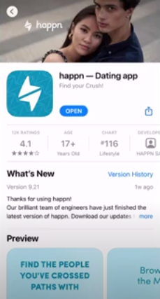 open happn app