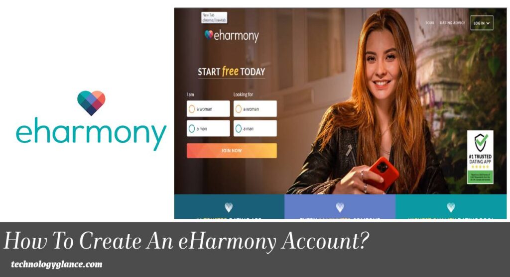 eharmony create an account