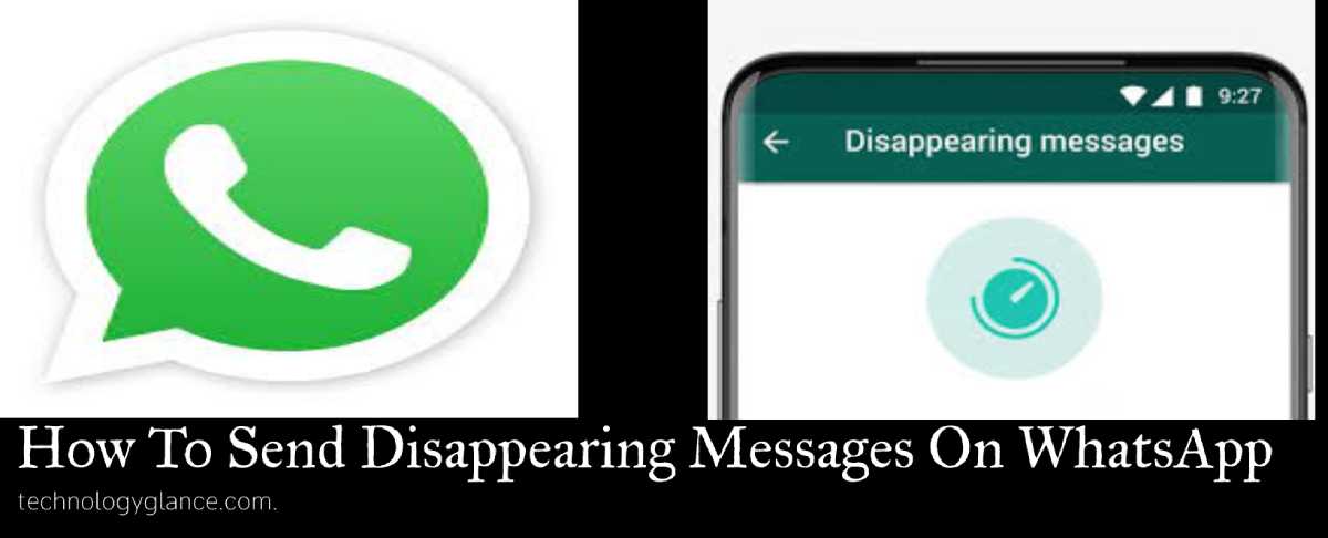 How to send disappearing messages on WhatsApp
