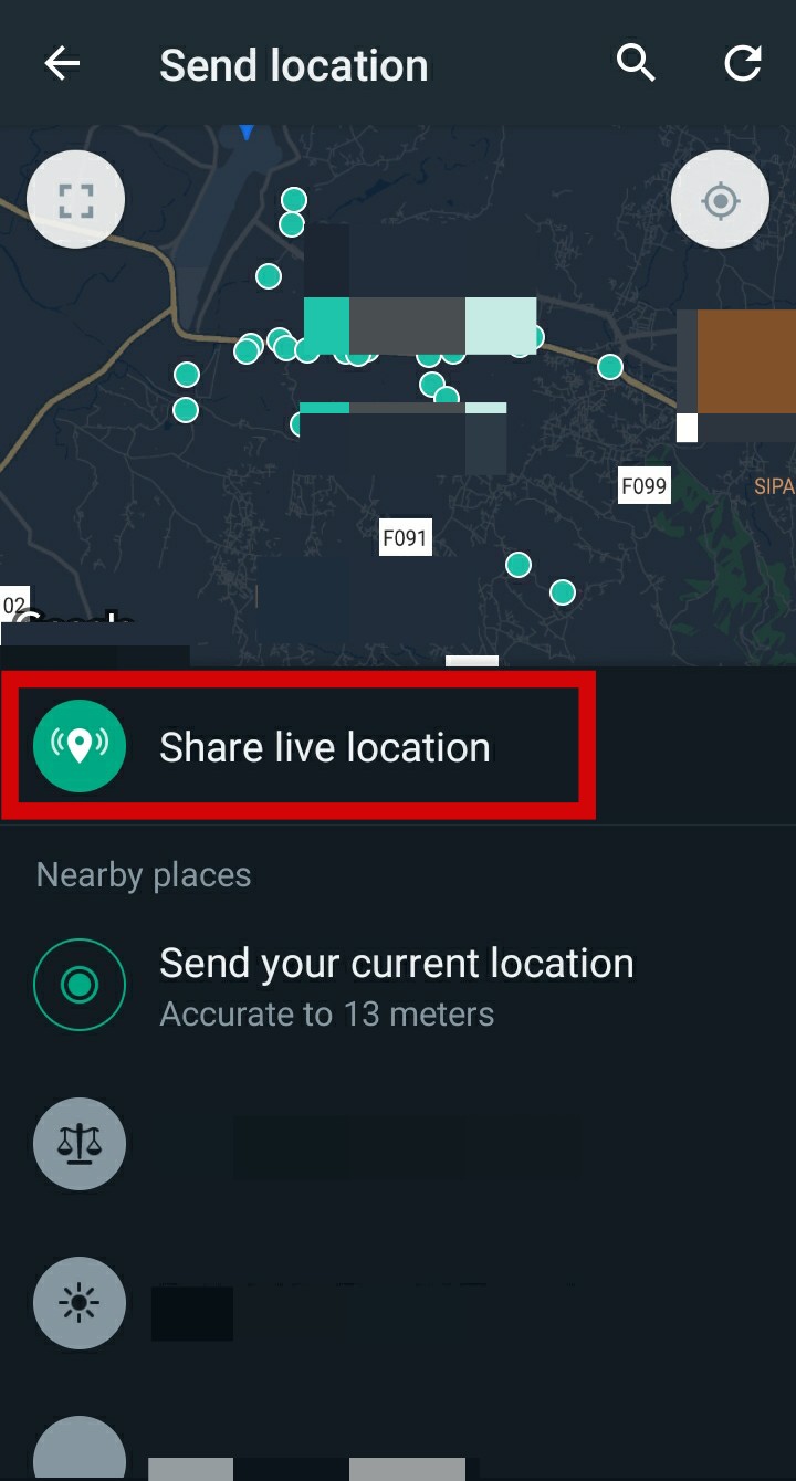live location android